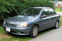 2001-2004 Kia Rio sedan (US)