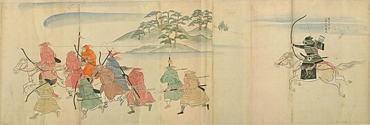 Mōko Shūrai Ekotoba Mongol Invasion Mitsui Sukenaga