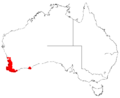 Macrozamia riedlei Dist Map21