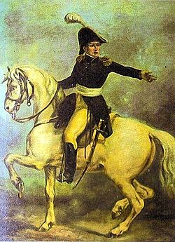 Archivo:Manuel Belgrano a caballo