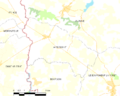 Map commune FR insee code 53086