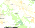 Map commune FR insee code 64261