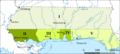 Map to Illustrate the Acquisition of West Florida-es
