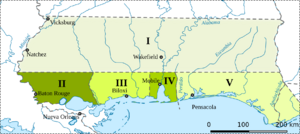 Archivo:Map to Illustrate the Acquisition of West Florida-es
