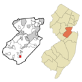 Middlesex County New Jersey Incorporated and Unincorporated areas Concordia Highlighted