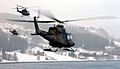 Norwegian military Bell 412SP helicopters