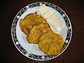 Patacones con queso - Barranquilla