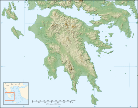 Monte Taigeto ubicada en Peloponeso