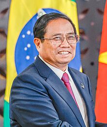 Phạm Minh Chính at the 49th G7 summit.jpg