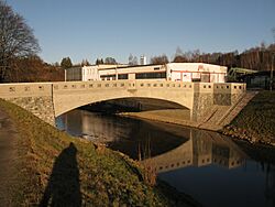 Plauen, Hammerplatz Elsterbrücke.JPG