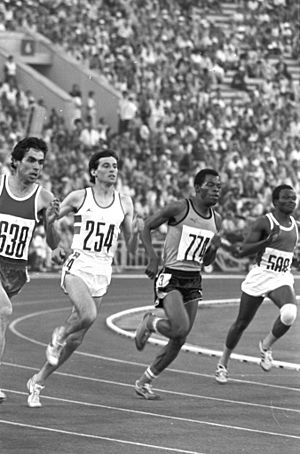 Archivo:RIAN archive 556242 Silver medalist of the 1980 Olympics in 800m running Sebastian Coe from Great Britain
