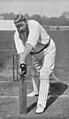 Ranji 1897 page 171 W. G. Grace playing forward defensively