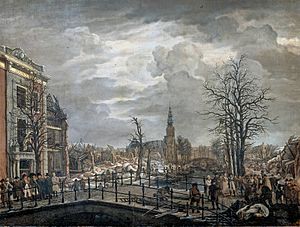 Archivo:Rapenburg Leiden 1807