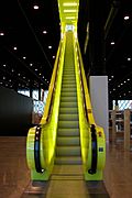 Seattle Library escalator