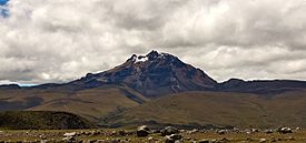 Sincholagua volcano cotopaxi national park ecuador.jpg