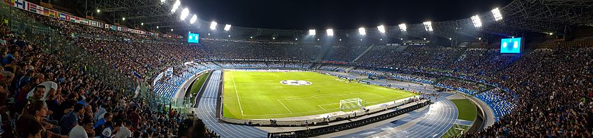 Archivo:Stadio San Paolo Panoramica Champions League