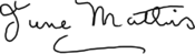 Unterschrift June Mathis (1892–1927).png