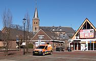 Wehl, de toren van de Sint Martinuskerk vanaf het Wilhelminaplein RM38665 IMG 3401 2020-03-22 12.19