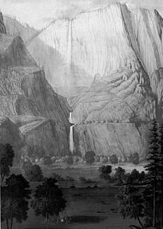 Archivo:Yosemite Falls by Thomas Ayres