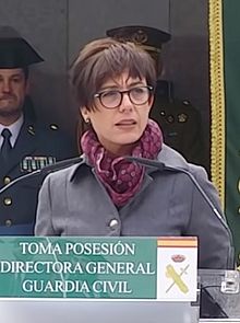 (María Gámez) Toma de Posesión de la Directora General de la Guardia Civil, S. E. Dña. MarÍa Gámez Gámez (cropped).jpg