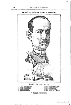 Archivo:1884-07-16, El Dr. Sangredo, El Dr. Espina y Capo, Cilla
