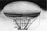 Archivo:Airship designed by Jean-Baptiste Marie Meusnier de La Place
