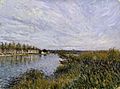 Alfred Sisley - View of Saint-Mammès - Walters 37355