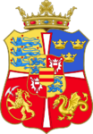 Armoiries Kristian I de Danmark 1426-1481.svg