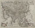 Asia Map 1745 (rus)