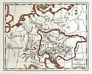 Archivo:Baiern unter den Carolingern im Jahre 900