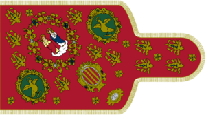Archivo:Bandera d'Oriola (anvers)
