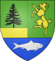 Blason ville fr Saint-Germain-de-Joux 01