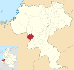 Balboa ubicada en Cauca (Colombia)