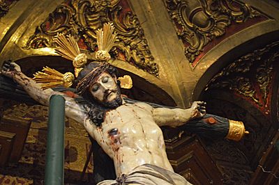 Archivo:Cristo en la Cruz de la Iglesia San Francisco de Cádiz