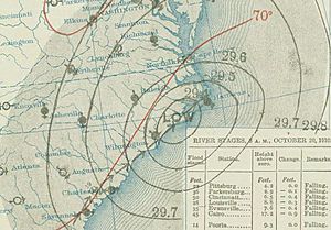 Archivo:Cuba hurricane 1910-10-20 weather map