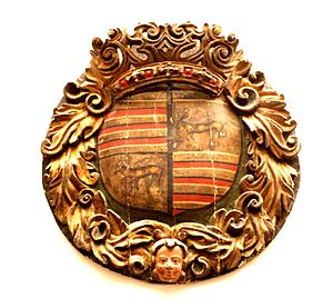 Escudo de armas del Palacio de los Mencos de Tafalla (Navarra).jpg