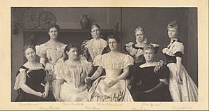 Archivo:Frances Benjamin Johnston (American - (Mrs. Grover Cleveland and the Wives of Members of President Grover Cleveland's Cabinet) - Google Art Project