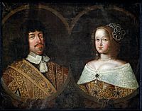 Archivo:Frederik III of Denmark (1609 – 70) and Sofia Amalia of Braunschweig-Lyneburg (1628 – 85) - Google Art Project