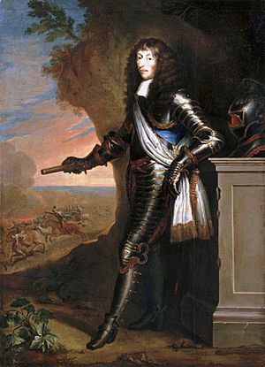 Archivo:Full length Portrait of Louis de Bourbon, Prince of Condé, "Grand Condé" (1621-1686)