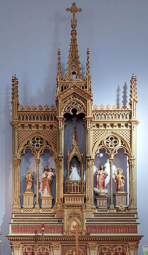 Archivo:Iglesia de Santa Lucía de Rairo (retablo mayor)