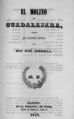 José Zorrilla (1843) El molino de Guadalajara