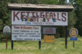 Kettle falls sign