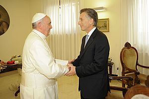 Archivo:Mauricio Macri fue recibido por el Papa Francisco (9837084823)
