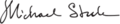Michael Steele signature