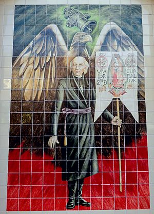Archivo:Mosaico Miguel Hidalgo y Costilla, Dolores Hidalgo, Guanajuato