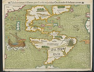 Archivo:Munster Tabula Novarum Insularum 1540 UTA