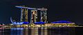 Museo ArtScience y hotel Marina Bay Sands, Marina Bay, Singapur, 2023-08-17, DD 79-81 HDR