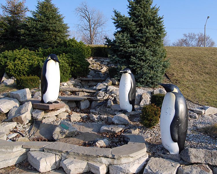 Odette Sculpture Park Penguins