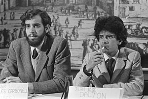 Archivo:Persconferentie van het Komitee Politieke Gevangenen van El Salvador, Bestanddeelnr 932-3723