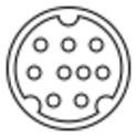 Archivo:Pseudo miniDIN-9 Diagram